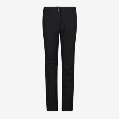 CMP ž smučarske hlače 30A0866 U901 PANTS WITH INTERIOR LAYER OF FLEECE nero