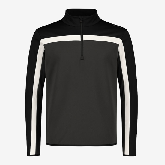 CMP m puli 35L0507 15UU SOFTECH HALF-ZIP FLEECE antracite nero