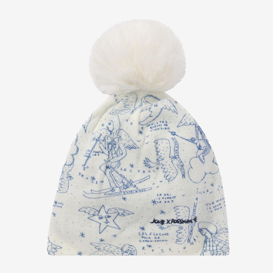 ROSSIGNOL kapa RLOWH08 A13 WOMEN'S JCC MISSY BEANIE snow angel artic print