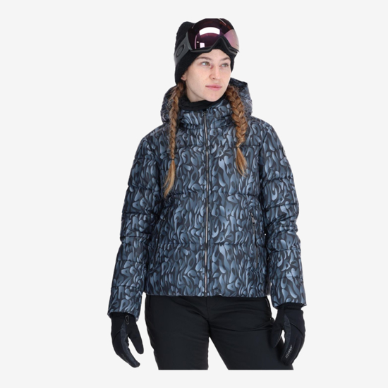 LUHTA ž smučarska bunda 8 38469443L 292 SUOMUTUNTURI black grey