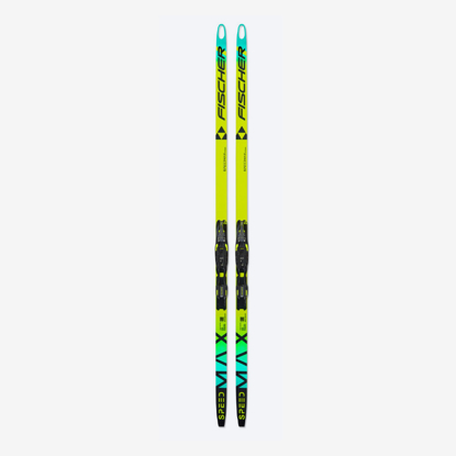 SKATE FISCHER otr tekaške smuči z vezmi NP58525 SPEEDMAX 90 SKATE JR yellow green