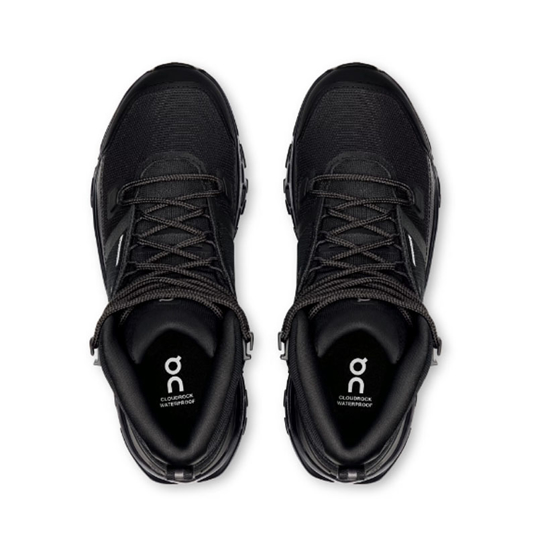 ON ž trail copati 3WF10131043 CLOUDROCK MID WATERPROOF black black