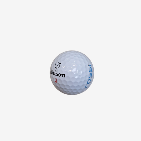 WILSON žogice za golf WG2007601 STAFF MODEL X GOLF BALL ROSSI white