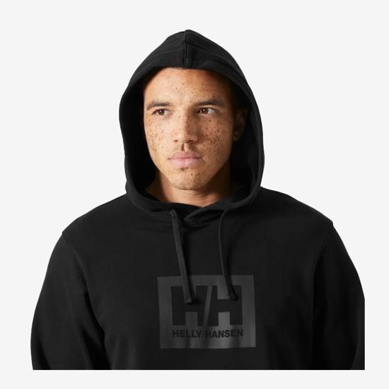 HELLY HANSEN m kapucar 54526 990 BOX HOODIE black