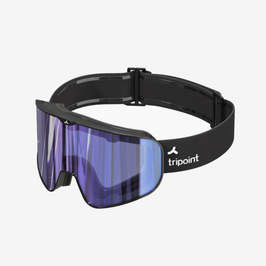 TRIPOINT odr smučarska očala TG003G007 109 TUMBA PEAK Matt Black Violet