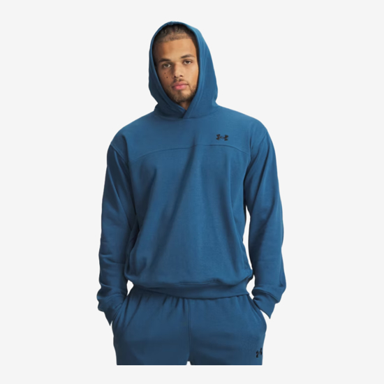 UNDER ARMOUR m kapucar 6012335-498 RIVAL LIGHTWEIGHT HOODIE wham blue black