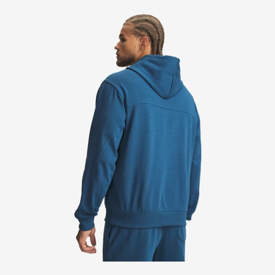 UNDER ARMOUR m kapucar 6012335-498 RIVAL LIGHTWEIGHT HOODIE wham blue black