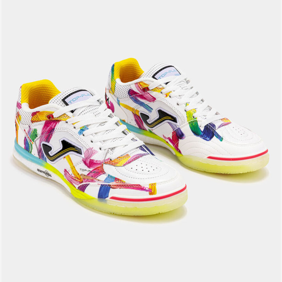 JOMA m nogometni copati TORS2676IN TOP FLEX REBOUND 26 GRAFFITI white