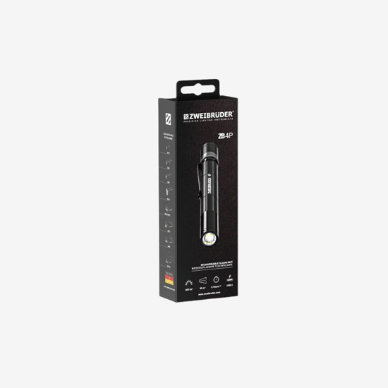 ZWEIBRÜDER svetilka ZB-8404 ZB4P 400 LM black