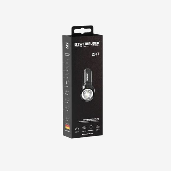 ZWEIBRÜDER svetilka ZB-8401 ZB1T 500 LM black