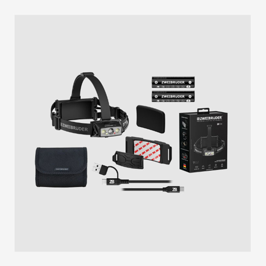 ZWEIBRÜDER svetilka ZB-7411 ZB11H 2500 LM black