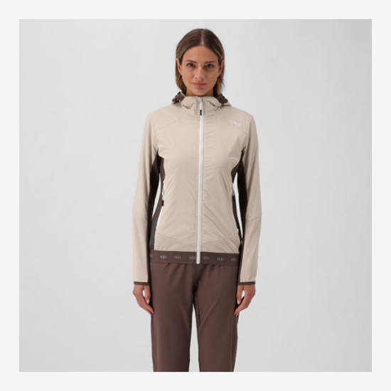 CMP ž jakna 36Z6206 P322 HYBRID MULTI-FUNCTION JACKET cream