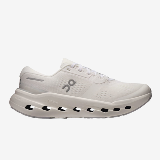 On ž tekaški copati 3WG10070924 CLOUDRUNNER 3 WIDE white ivory