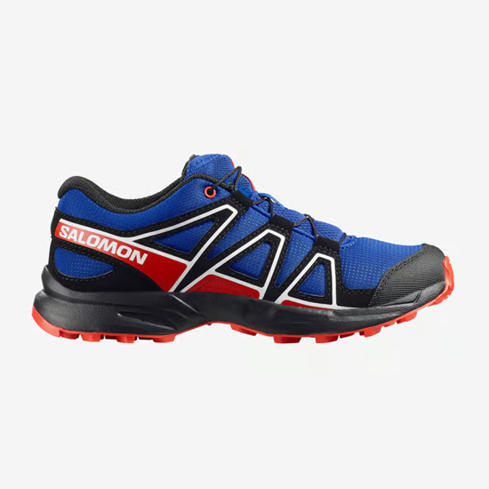 SALOMON otr trail copati 492175 SPEEDCROSS J surf the web/fiery red
