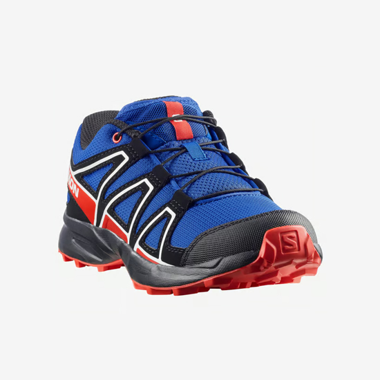 SALOMON otr trail copati 492175 SPEEDCROSS J surf the web/fiery red