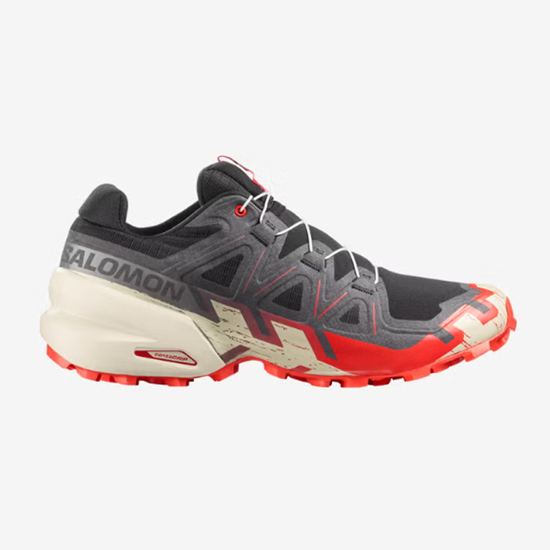 SALOMON m trail copati 492251 SPEEDCROSS 6 black/fiery red