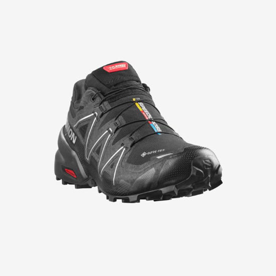 SALOMON m trail copati 491590 SPEEDCROSS 6 GTX 20 YEARS black/ftw silver