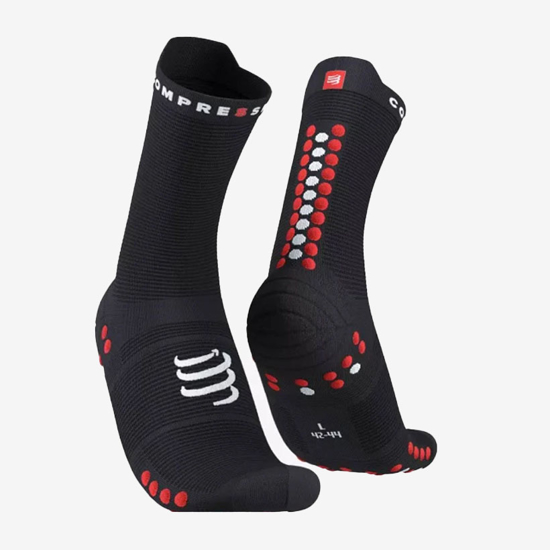 COMPRESSPORT tekaške nogavice XU00046B 902 PRO RACING SOCKS V4.0 black