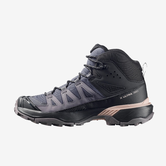 SALOMON ž pohodni čevlji 491015 X ULTRA 360 MID GTX nine iron/excalibur