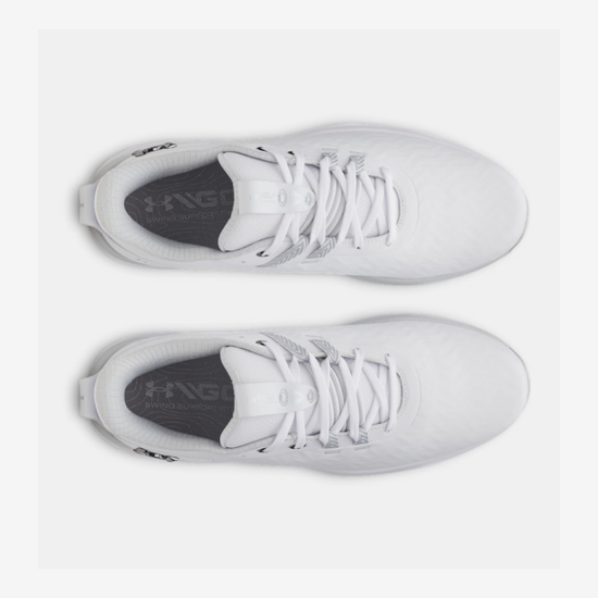 UNDER ARMOUR m golf čevlji 6006117-100 DRIVE PRO CLONE SPIKELESS white metallic silver