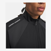UNDER ARMOUR m golf majica 6011399-001 DRIVE WIND SHORT SLEEVE 1/2 ZIP black white