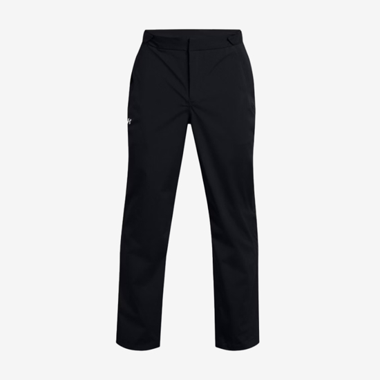 UNDER ARMOUR m golf hlače 1342718-002 RAIN GOLF PANTS black metallic silver