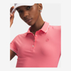 UNDER ARMOUR ž golf majica  6009835-600 DRIVE CHILL SHORT SLEEVE POLO bittersweet pink white