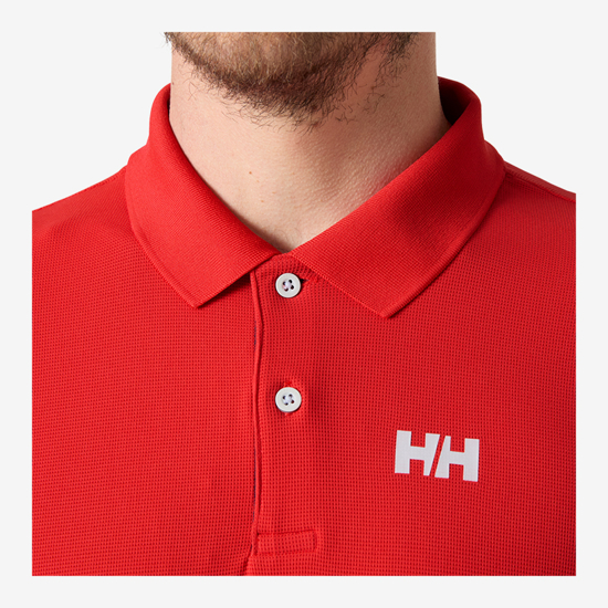 HELLY HANSEN m polo majica 34367 222 OCEAN POLO 2.0 alert red