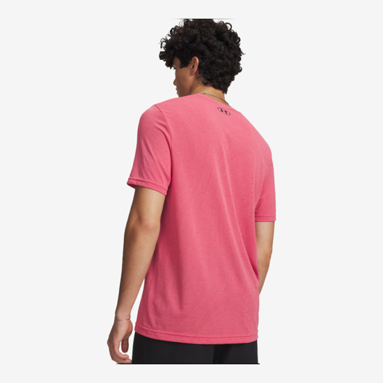 UNDER ARMOUR m majica 6010603-600 VANISH SEAMLESS SHORT SLEEVE bittersweet pink black