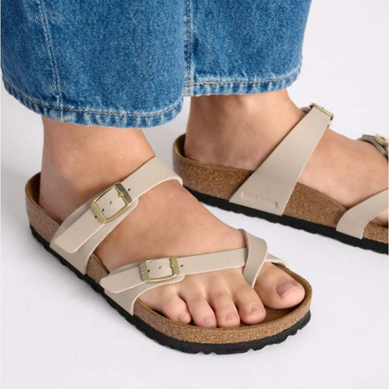 BIRKENSTOCK natikači 1029811 MAYARI - regular - sandcastle