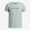 UNDER ARMOUR otr majica 6009269-477 WORDMARK BLUR SHORT SLEEVE enamel stone blue
