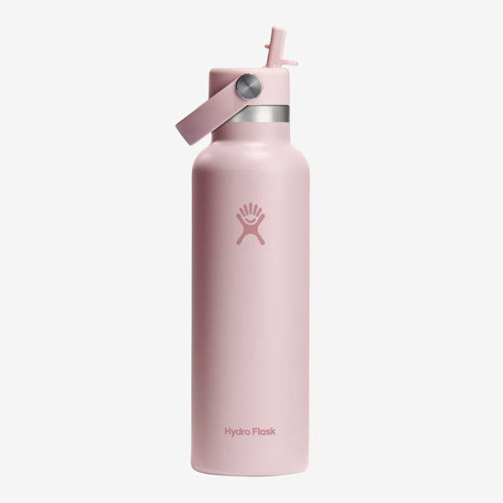 HYDRO FLASK 21 oz STANDARD MOUTH WITH FLEX STRAW CAP S21CFS678 621ml trillium