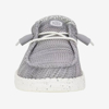 HEYDUDE ž čevlji 41878-007 WENDY STRETCH SOX light grey