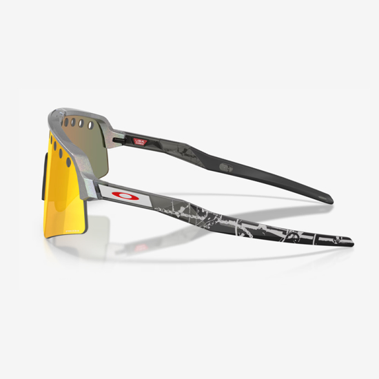 OAKLEY kolesarska očala 9465-39 SUTRO LITE SWEEP MATHIEU VAN DER POEL SIGNATURE SERIES Space Dust Prizm Ruby