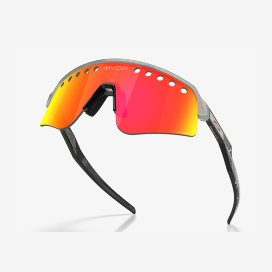 OAKLEY kolesarska očala 9465-39 SUTRO LITE SWEEP MATHIEU VAN DER POEL SIGNATURE SERIES Space Dust Prizm Ruby