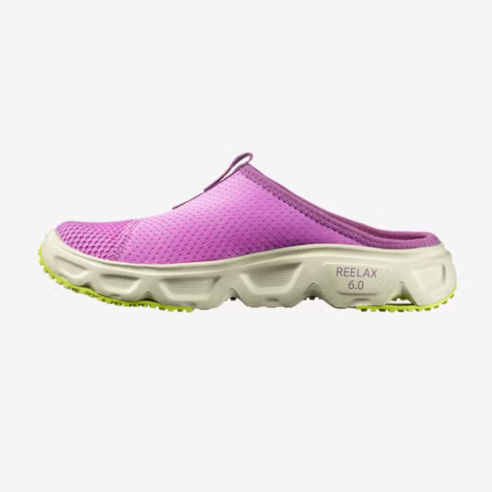 SALOMON ž natikači 479949 REELAX SLIDE 6.0  iris orchid/aspargus green