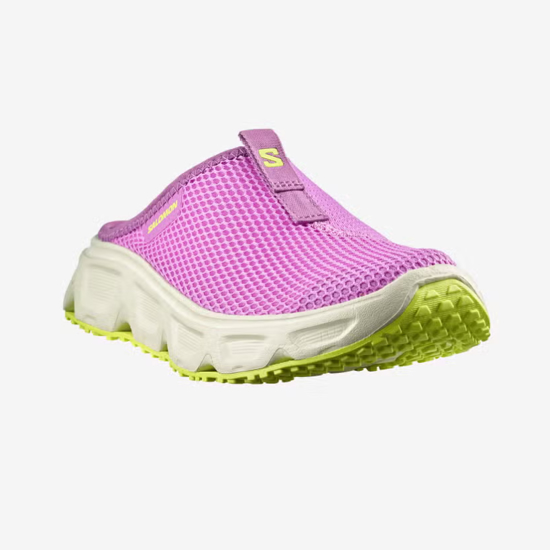 SALOMON ž natikači 479949 REELAX SLIDE 6.0  iris orchid/aspargus green