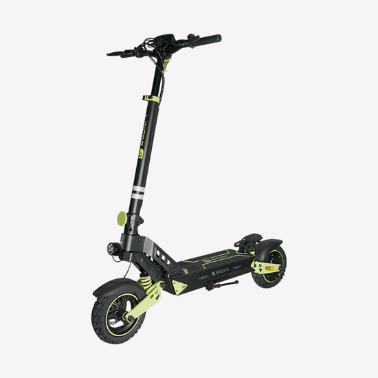 EGONI električni skiro ES GONI S23 black green