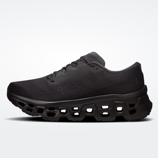 On ž tekaški copati 3WG10831043 CLOUDMONSTER 3 WIDE black black