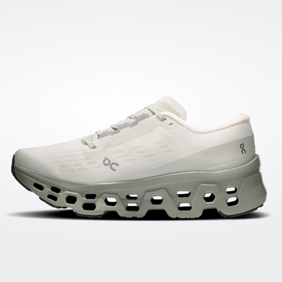 On ž tekaški copati 3WG10034469 CLOUDMONSTER 3 ivory tin