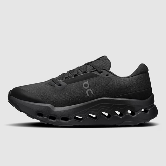 On ž trail copati 3WF30121043 CLOUDSURFER TRAIL 2 WATERPROOF black black