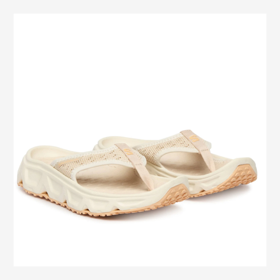 SALOMON ž japonke 479953 REELAX BREAK 6 tapioca/vanilla ice/almond cream