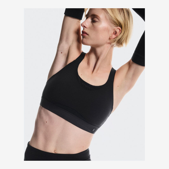 On ž trening top 1WG10130553 PERFORMANCE BRA black