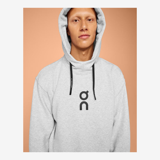 ON m kapucar 1ME10031756 CLUB HOODIE crater