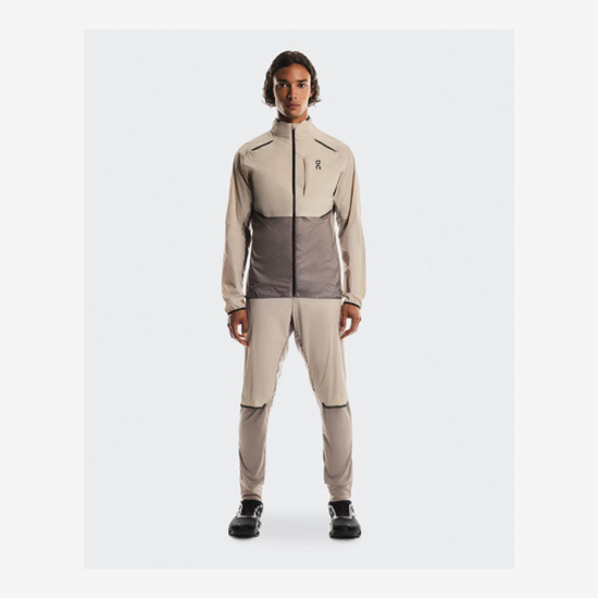 On m jakna 1ME10313153 WEATHER JACKET desert cinder