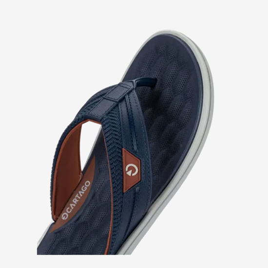 CARTAGO m japonke 12496 BK393 CARTAGO MALTA VI THONG AD grey blue brown
