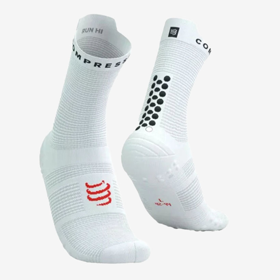 COMPRESSPORT tekaške nogavice XU00046B 001 PRO RACING SOCKS V4.0 white