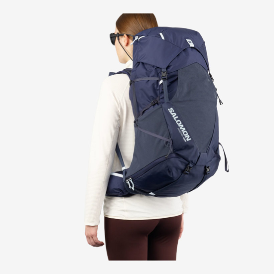 SALOMON nahrbtnik 27102 AERORTEK WOMEN 48L maritime blue/mood ind