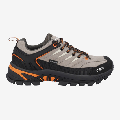CMP m pohodni čevlji 3Q18247 06PV RIGEL 2.0 LOW WATERPROOF deserto flame