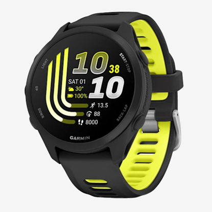 GARMIN športna ura FORERUNNER ® 170 MUSIC 010-03920-10 black with black amp yellow band